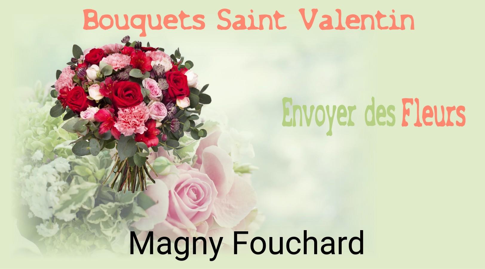Roses de Saint-Valentin livrées à Magny-Fouchard